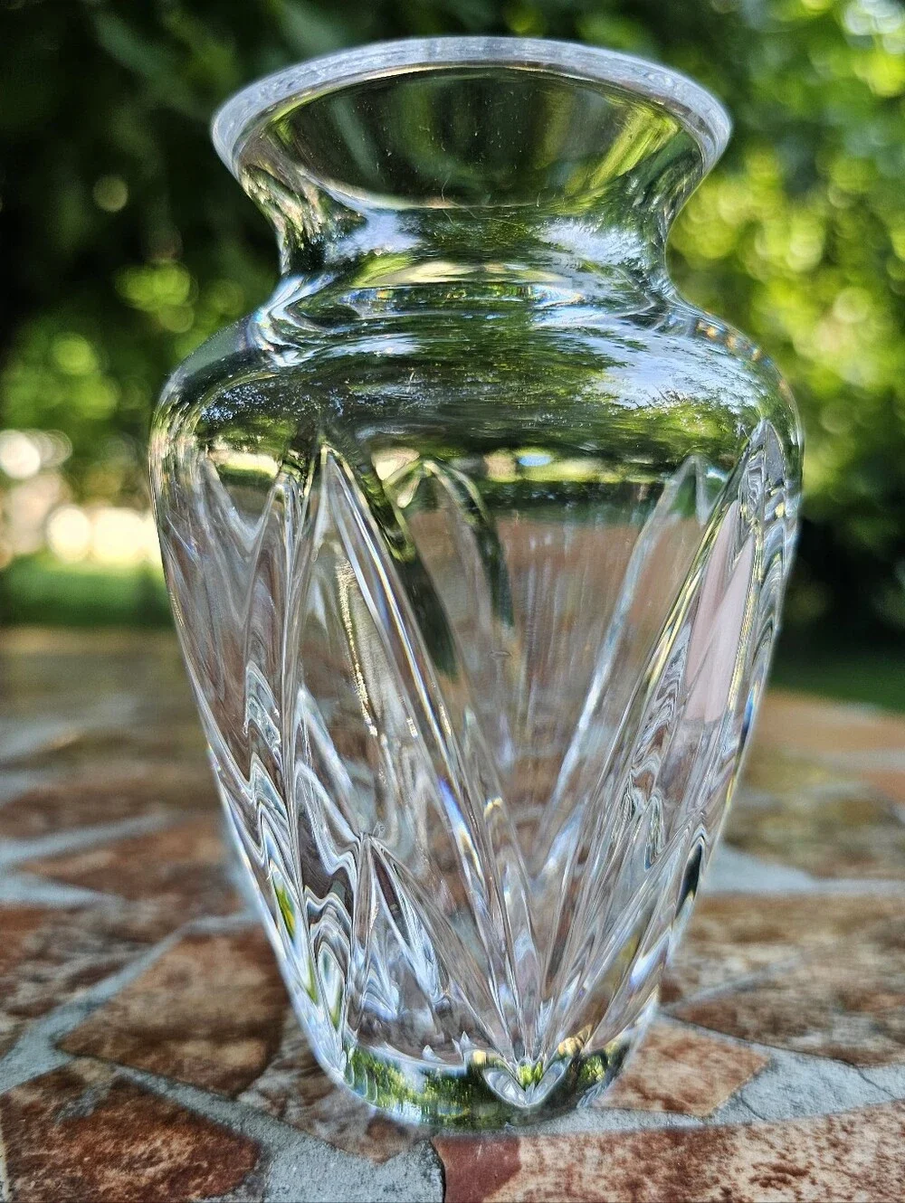 Waterford Posey Attendant Crystal Bud Vase 4.25